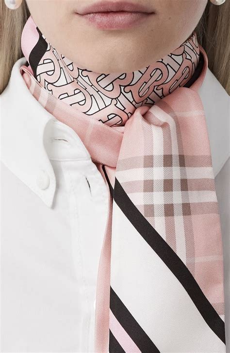 how to wear burberry silk scarf|burberry scarf shawl wrap.